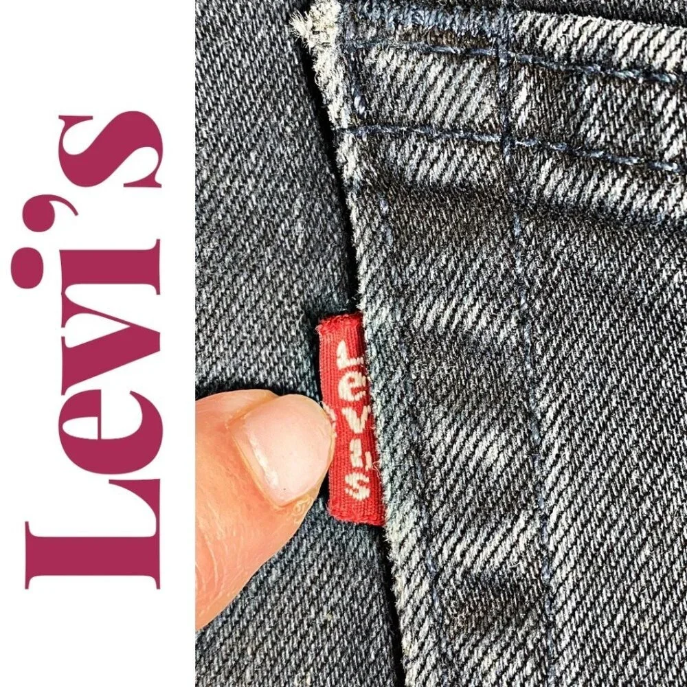 LEVI’S 502 MEN’S TAPER FIT Dark Blue Indigo‎ Wash Jeans, Size 34x30